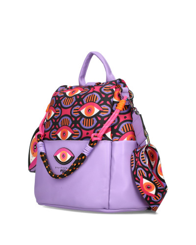 Bag - backpack with eyes