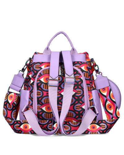 Bag - backpack with eyes