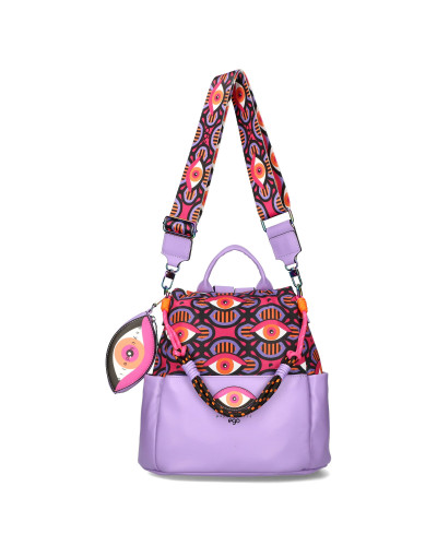 Bag - backpack with eyes