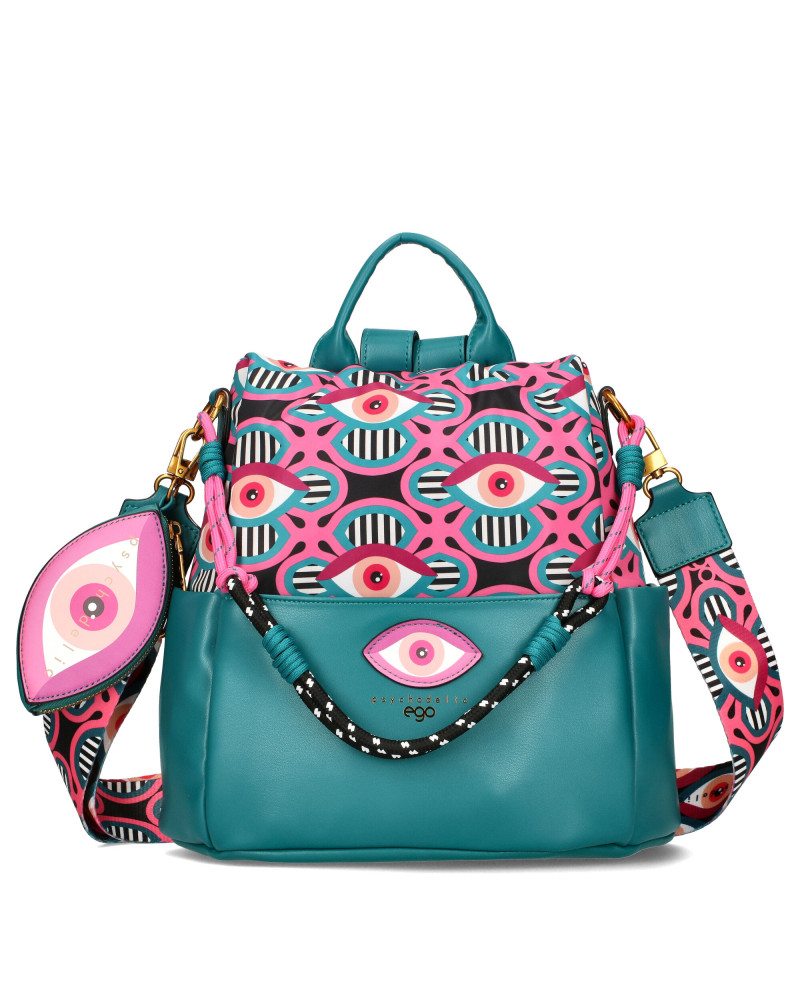 Bag - backpack with eyes