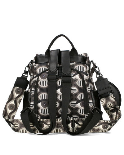 Bag - backpack with eyes