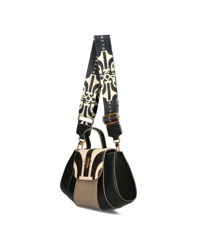 CHIMERA bag with two interchangeable flaps