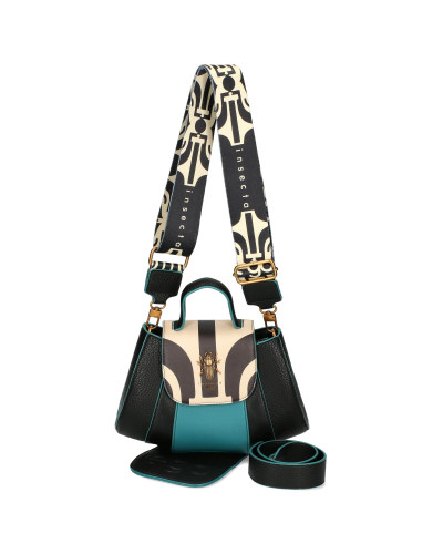 CHIMERA bag with two interchangeable flaps