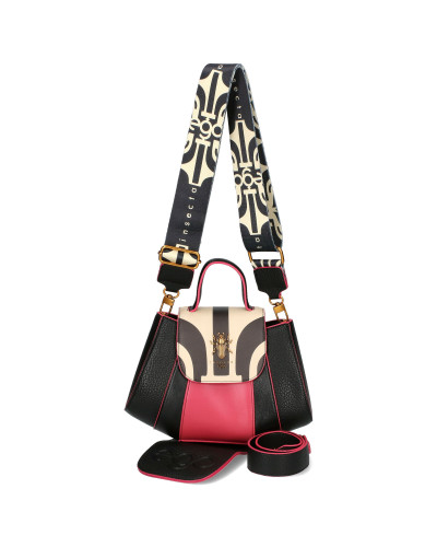 CHIMERA bag with two interchangeable flaps