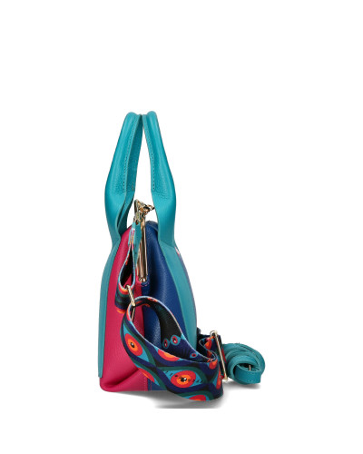 Double-sided bag with clasp
