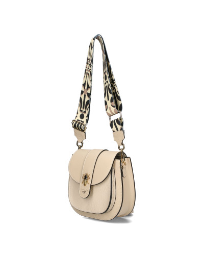 TRICOLOR bag with flap