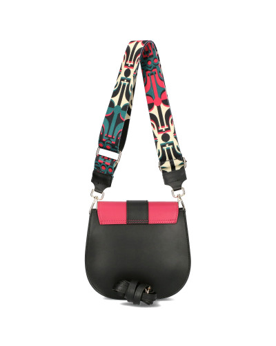 TRICOLOR bag with flap