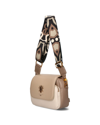 Torebka z wymienną klapką