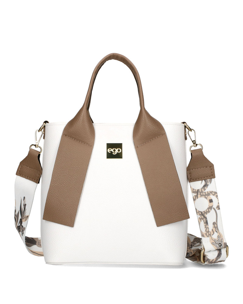 Bucket bag with paradise strap