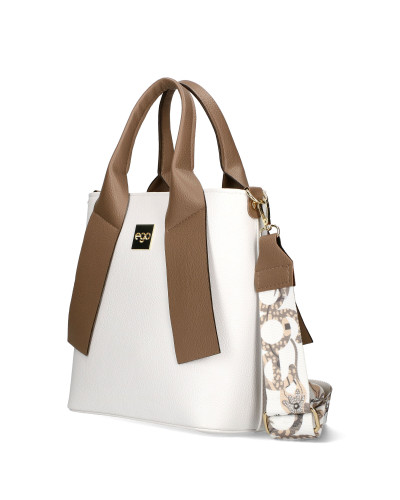 Bucket bag with paradise strap