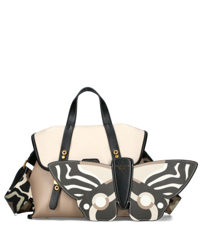 CHROMATICA torebko - plecak z odpinanym motylem