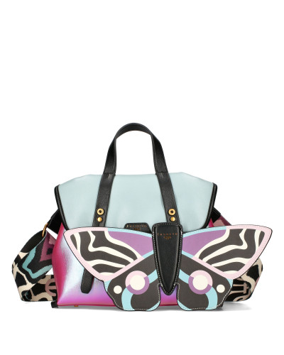 CHROMATICA torebko - plecak z odpinanym motylem