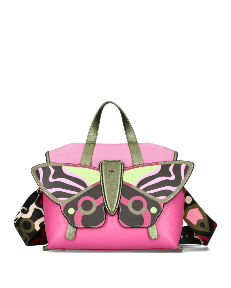 CHROMATICA torebko - plecak z odpinanym motylem