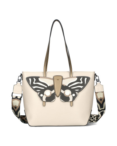 MIRAGE  Torebka z odpinanym motylem