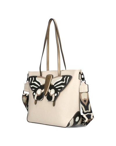 MIRAGE  Torebka z odpinanym motylem