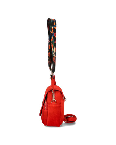 Torebka zamszowa z pszczółką