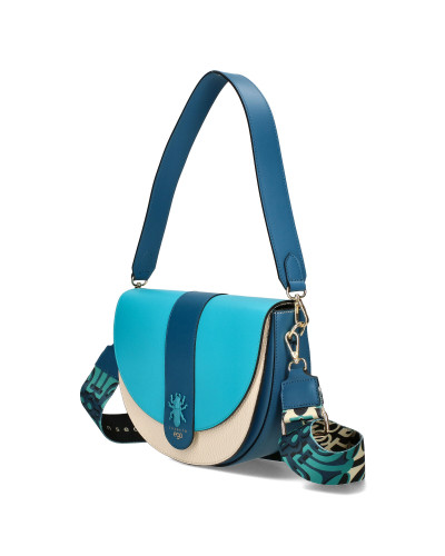 Torebka skórzana półksiężyc