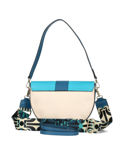 Torebka skórzana półksiężyc