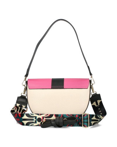 Torebka skórzana półksiężyc