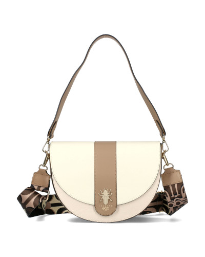 Torebka skórzana półksiężyc