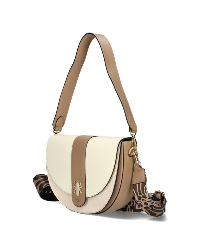 Torebka skórzana półksiężyc