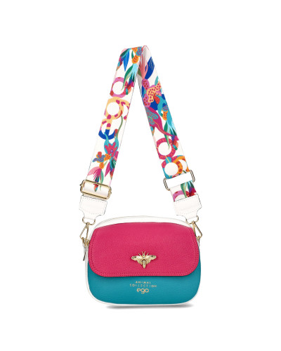 Bag bun with a bee multicolor