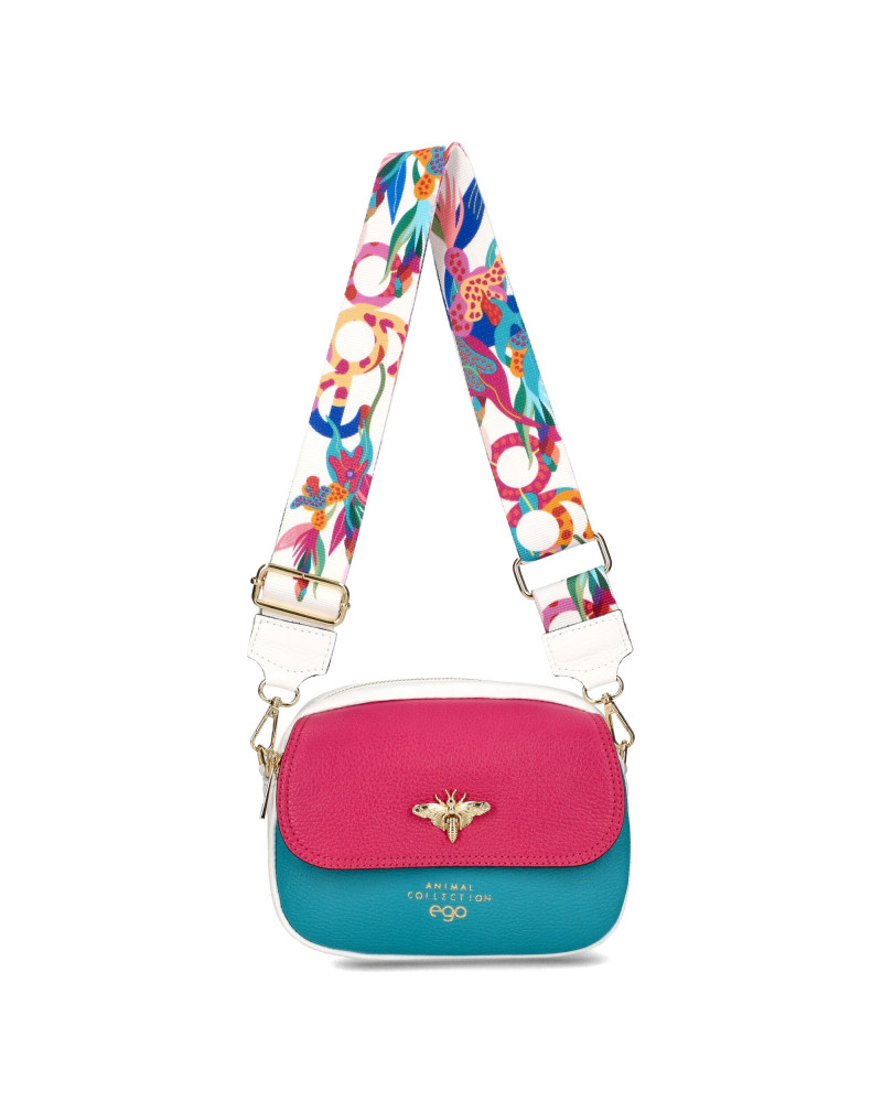 Bag bun with a bee multicolor