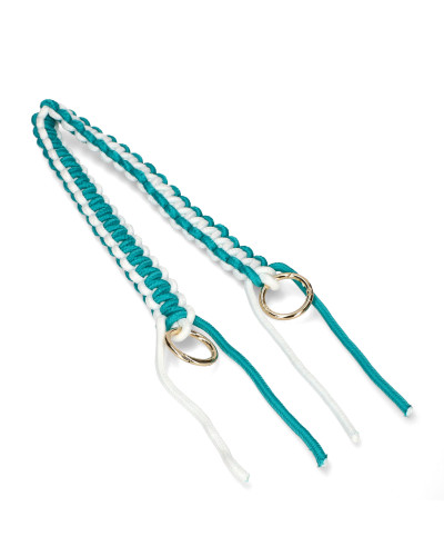 Pleciony pasek dwukolorowy