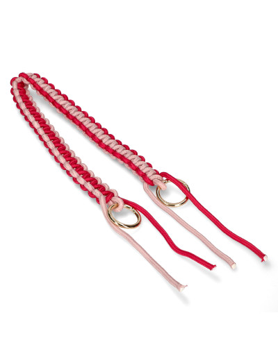 Pleciony pasek dwukolorowy