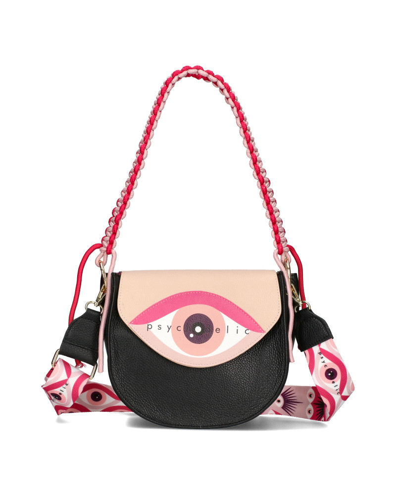 Eye bag with interchangeable flaps