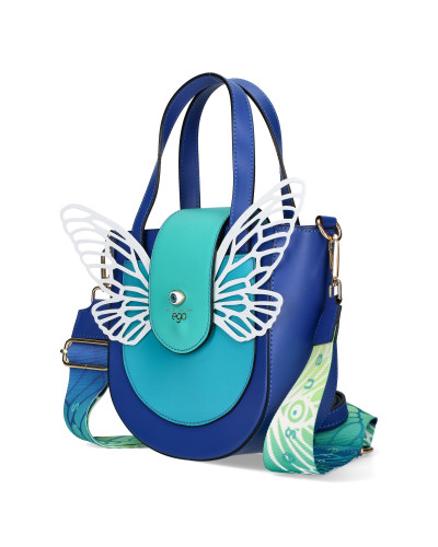 BOSCA Leather bag with detachable wings in the box