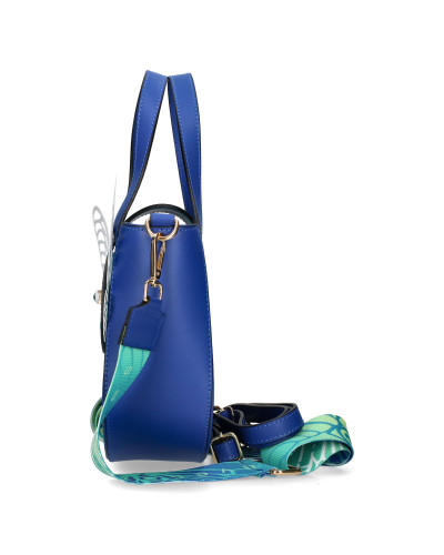 BOSCA Torebka skórzana z odpinanymi skrzydłami w pudełku