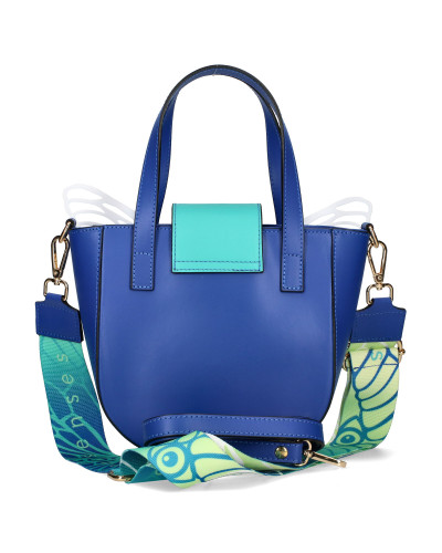 BOSCA Torebka skórzana z odpinanymi skrzydłami w pudełku