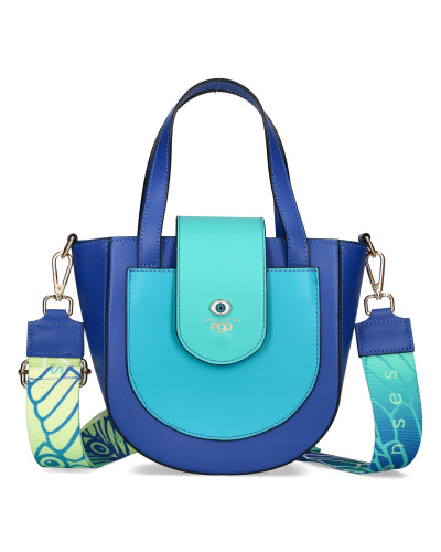 BOSCA Torebka skórzana z odpinanymi skrzydłami w pudełku