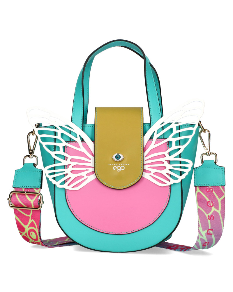 BOSCA Leather bag with detachable wings in the box