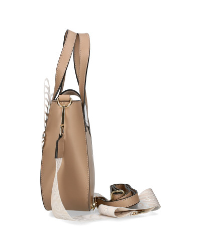 BOSCA Leather bag with detachable wings in the box