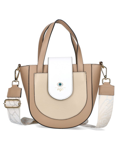 BOSCA Leather bag with detachable wings in the box