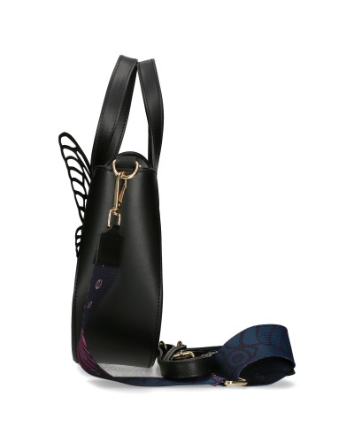 BOSCA Leather bag with detachable wings in the box