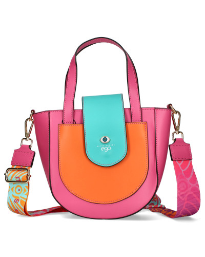 BOSCA Torebka skórzana z odpinanymi skrzydłami w pudełku