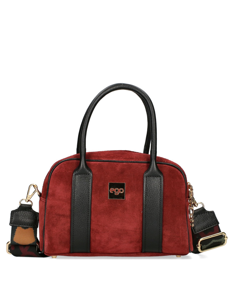 Kuferek z naturalnego zamszu