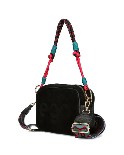 Brick bag with embossed logo