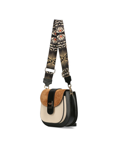 Torebka skórzana z klapką